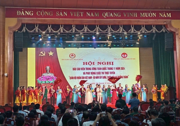 Hình ảnh cho bài viết Hội nghị Báo cáo viên trung ương tháng 11/2024